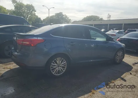 2018 Ford Focus Titanium from USA, damaged, VIN 1FADP3J21JL285554